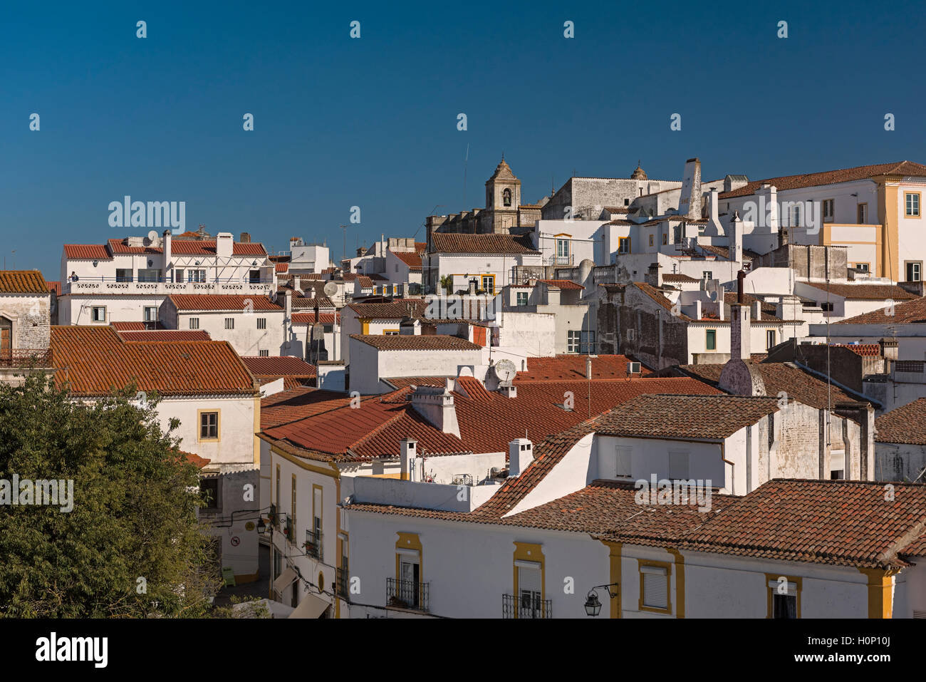 Vue sur la ville Evora Portugal Alentejo Banque D'Images