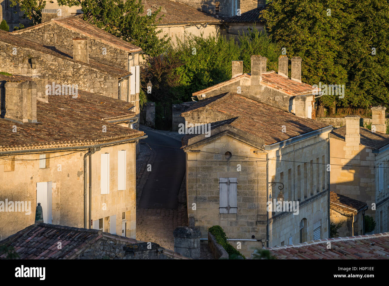 Saint-Emilion, Gironde, Aquitaine, France Banque D'Images