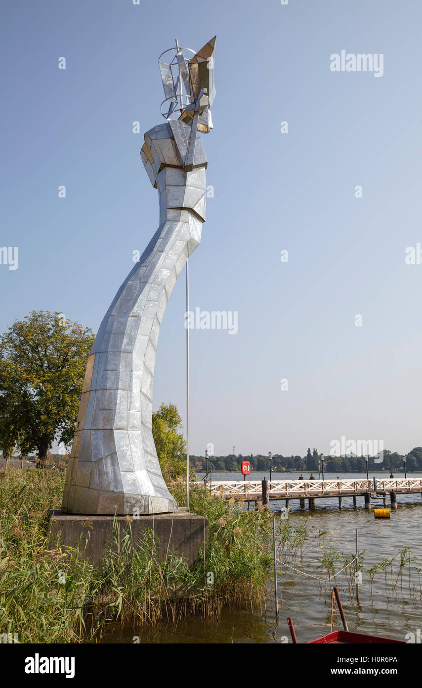 Parzival Am See sur la Ruppiner See, Neuruppin, Brandebourg, Allemagne Banque D'Images