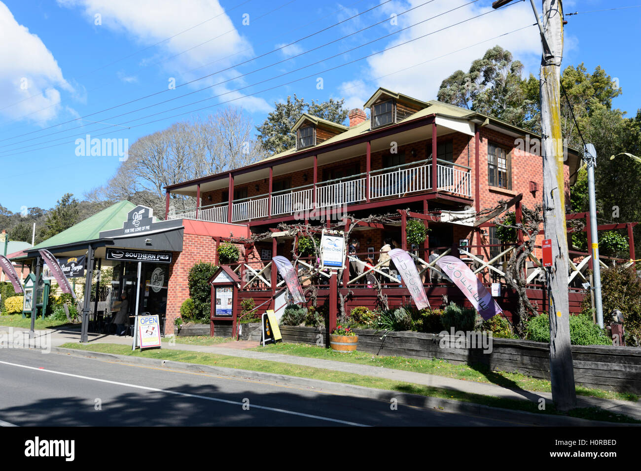 Un Bistro 46, Kangaroo Valley, New South Wales, NSW, Australie Banque D'Images