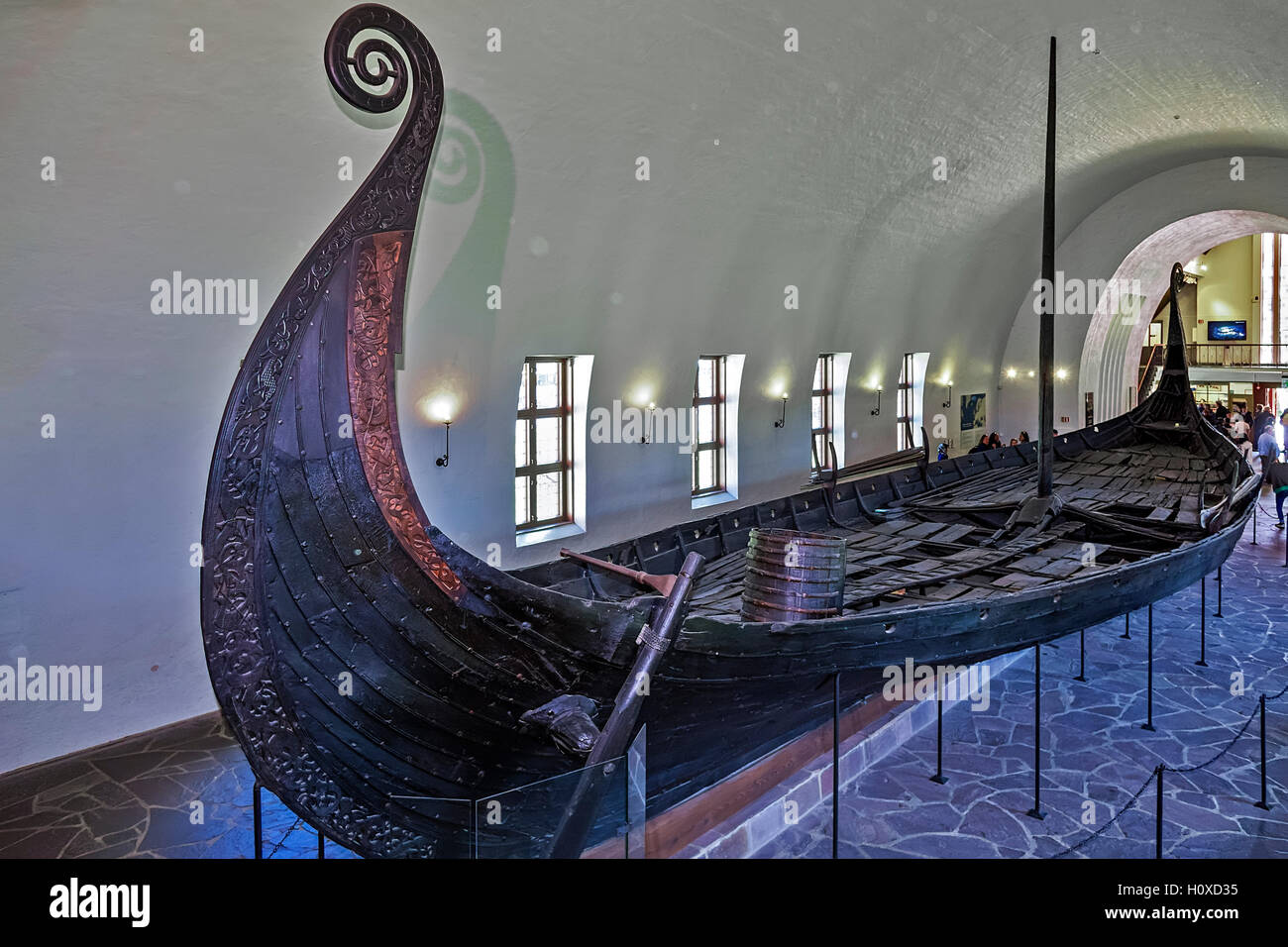 Viking Ship Museum Oslo Norvège Banque D'Images