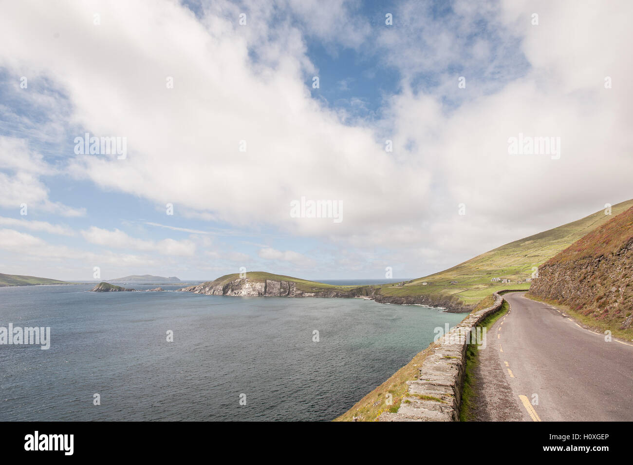 Slea Head. Dingle. Le comté de Kerry. L'Irlande. Banque D'Images