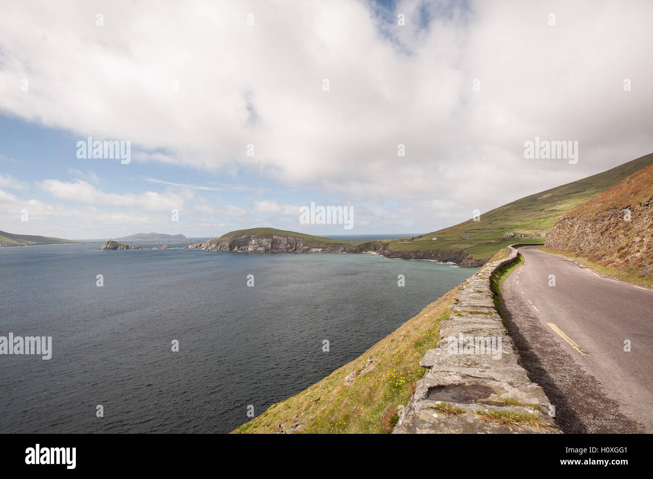 Slea Head. Dingle. Le comté de Kerry. L'Irlande. Banque D'Images