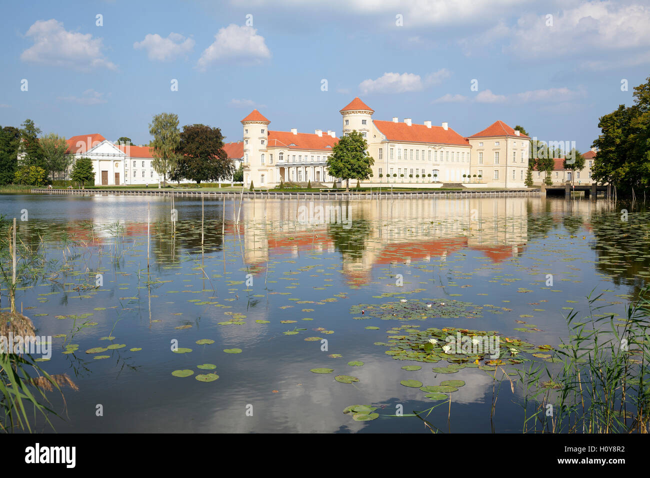 Schloss Rheinsberg, Ostprignitz-Ruppin, Brandenburg, Allemagne Banque D'Images