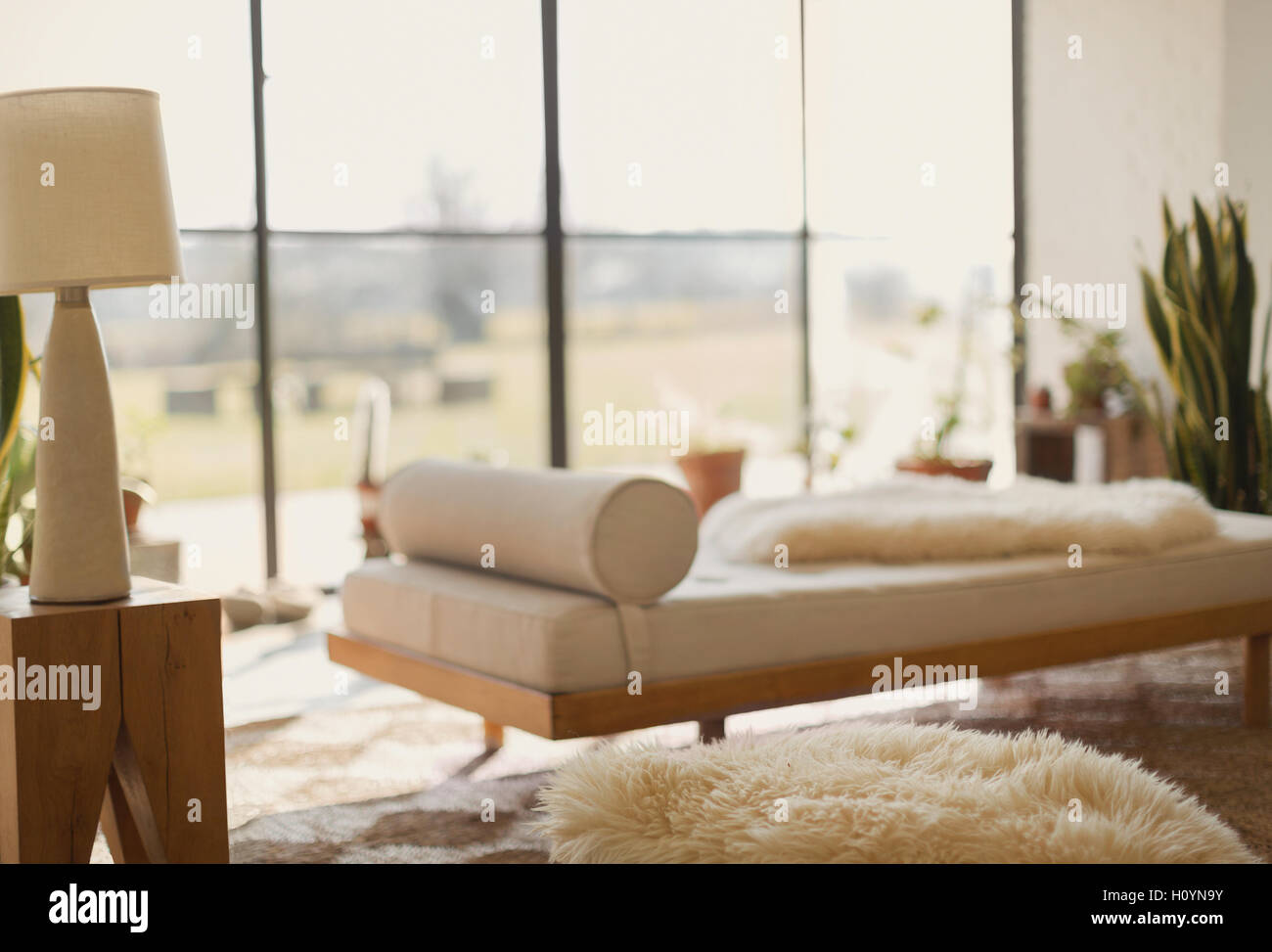 Home Vitrine salon salon Banque D'Images