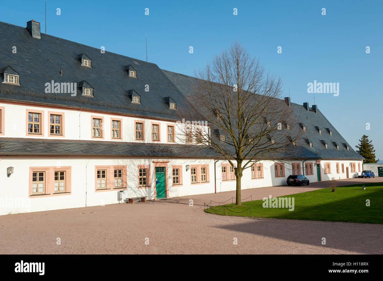 Le pavillon de chasse d'Augustusburg, Saxe, Allemagne, Europe Banque D'Images