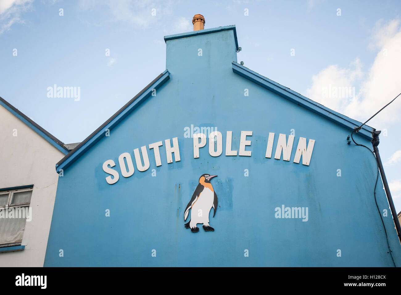 Le Pôle Sud Pub. Annascaul. Comté de Kerry. L'Irlande. Banque D'Images