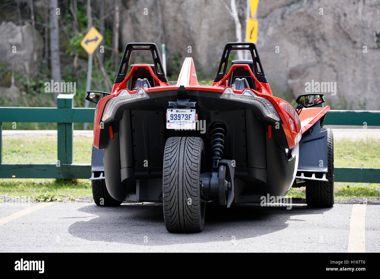 3 véhicule à roues au Québec, Canada Banque D'Images