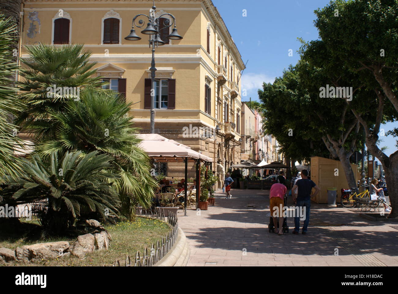 Carloforte, île de San Pietro, en Sardaigne Banque D'Images