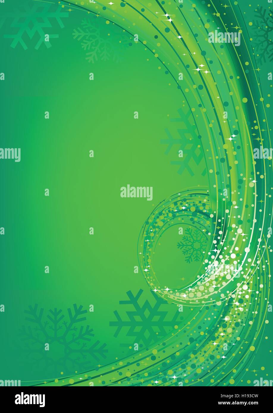 Noël vert Résumé Illustration de Vecteur