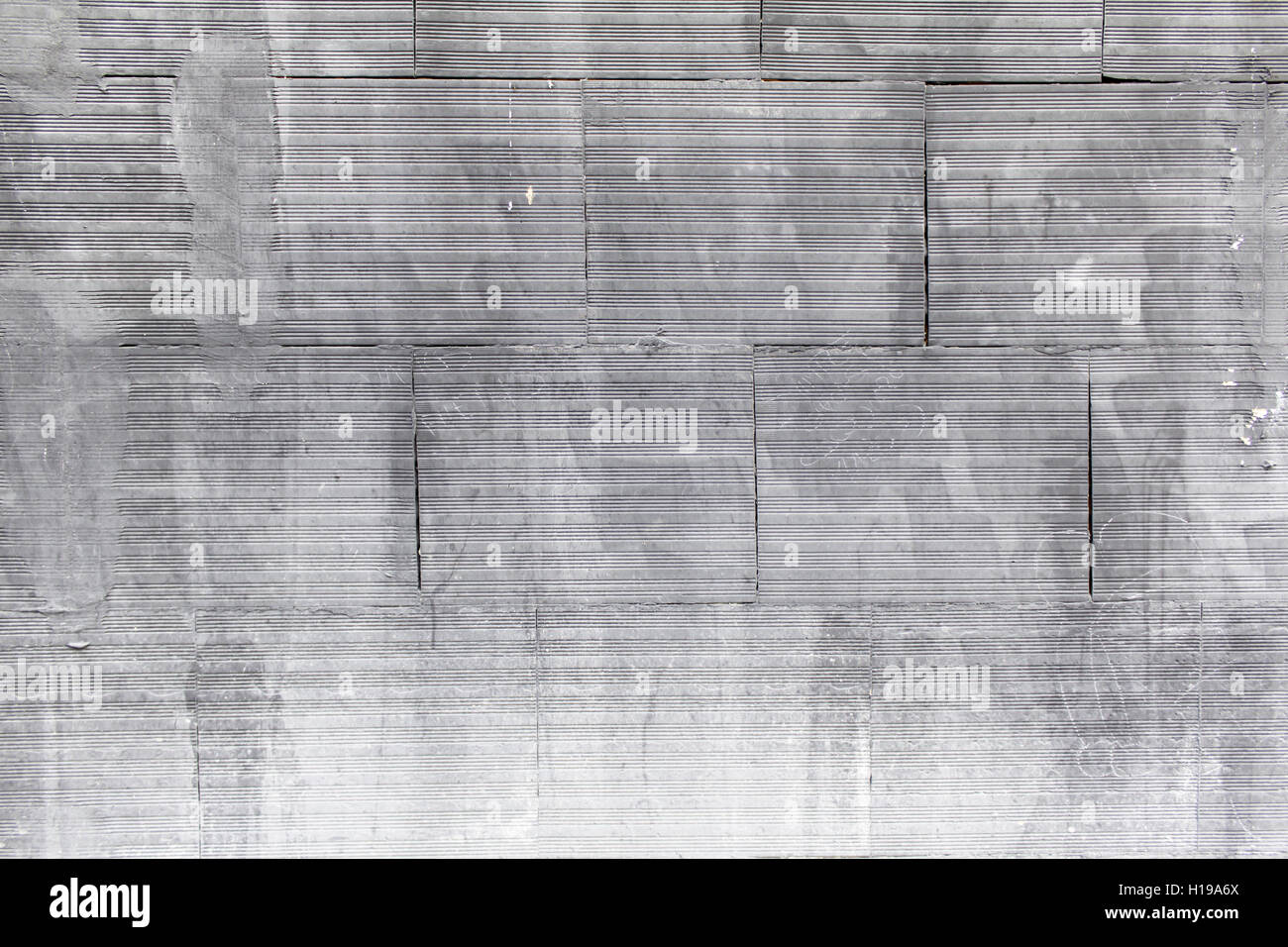 Briques gris foncé en milieu urbain, la construction du bâtiment Banque D'Images