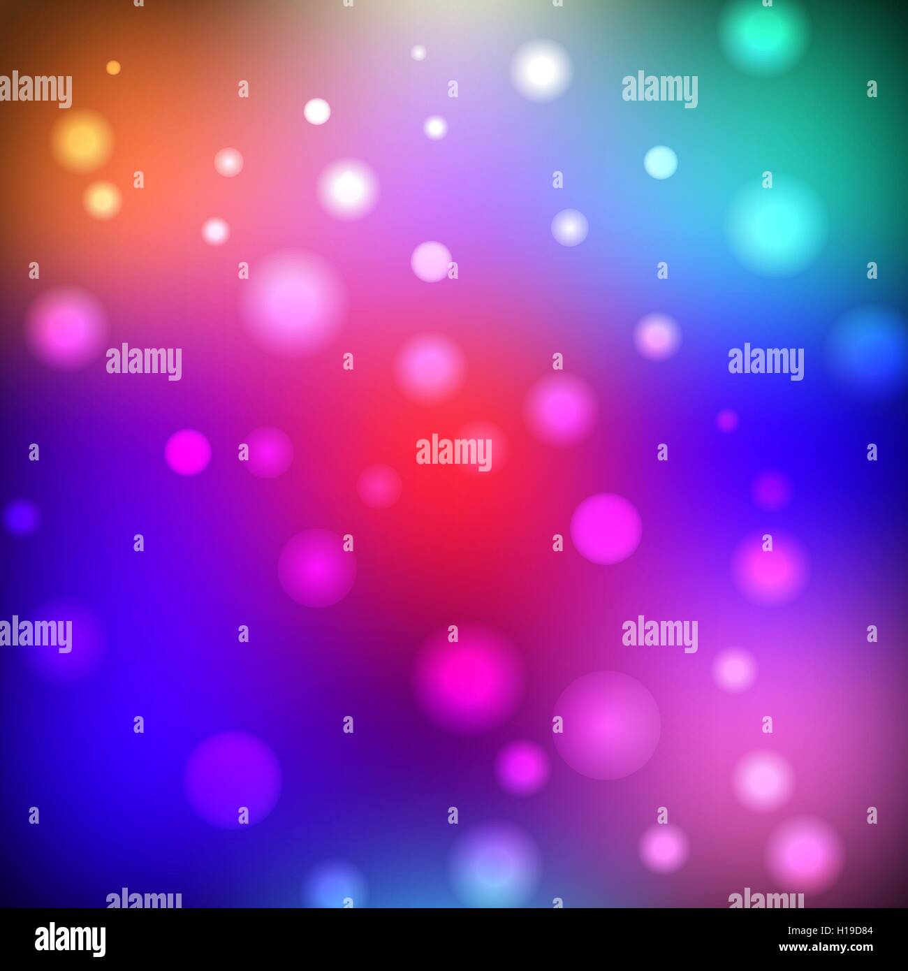 Arrière-plan flou lumineux, vector illustration. Illustration de Vecteur