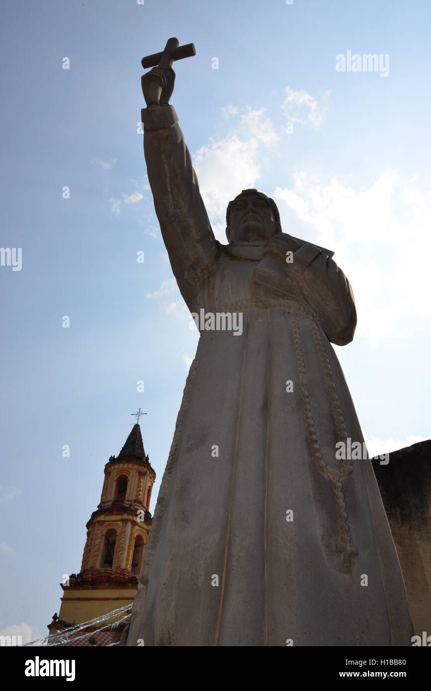 Le Mexique, l'État de Querétaro, Sierra Gorda, Tancoyol, Mision Banque D'Images