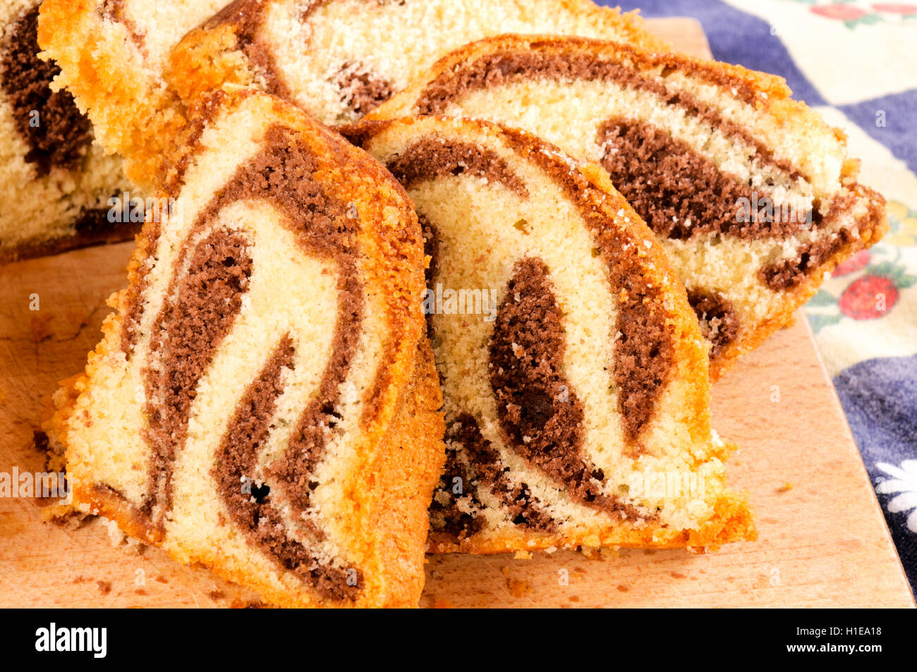 Gâteau délicieux Banque D'Images