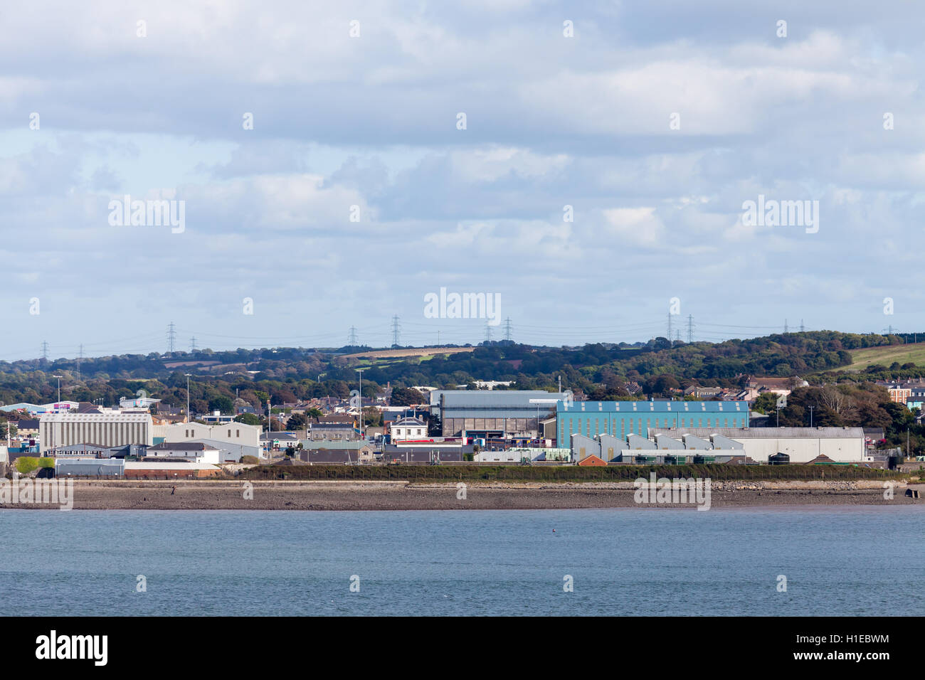 Pembroke Dock Banque D'Images