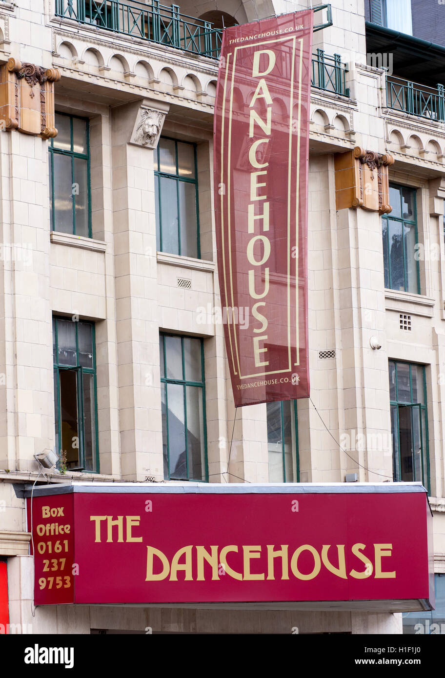 La Dancehouse Manchester Oxford Road Banque D'Images