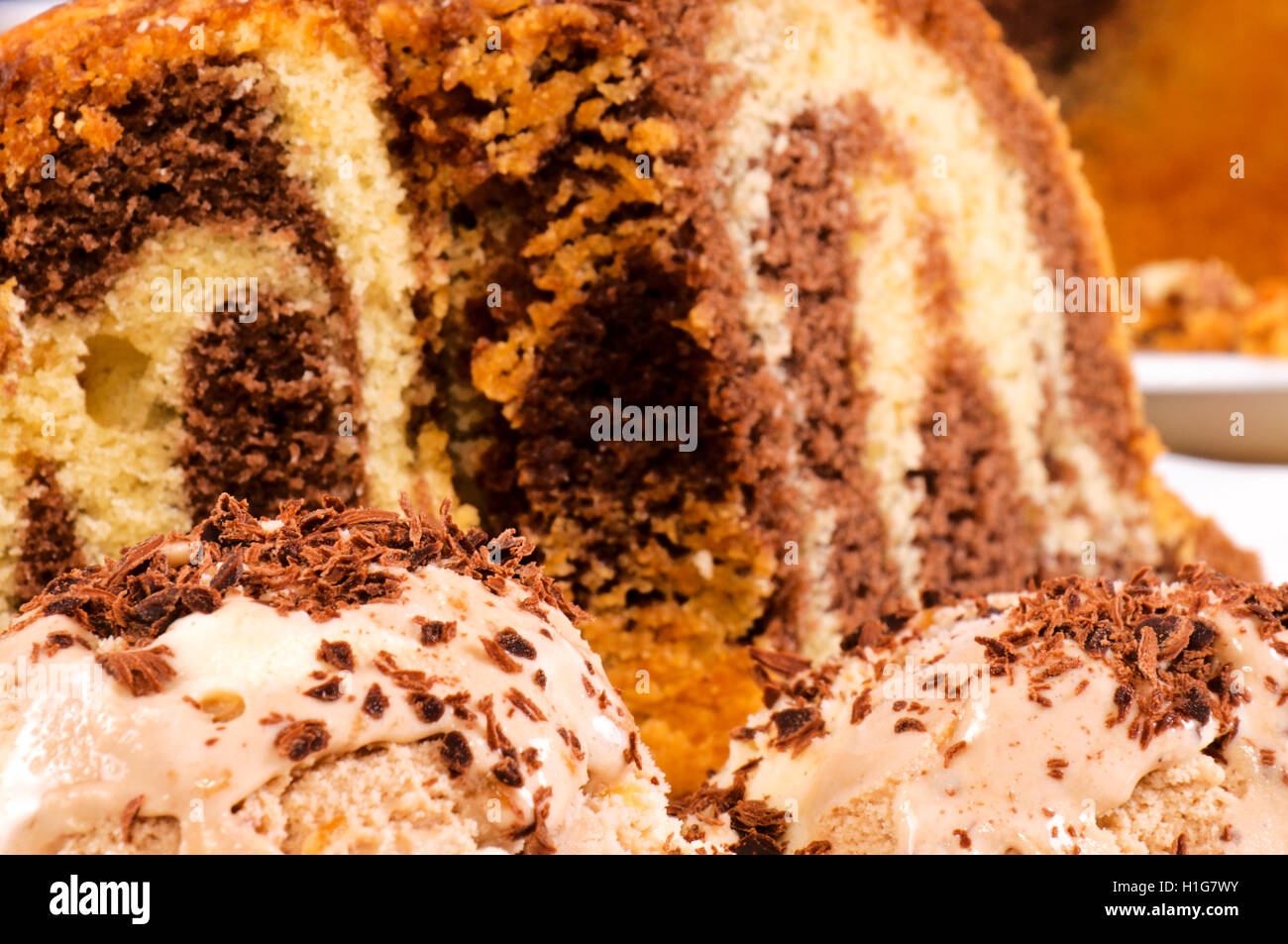 Charlottes Chocolat Banque D'Images