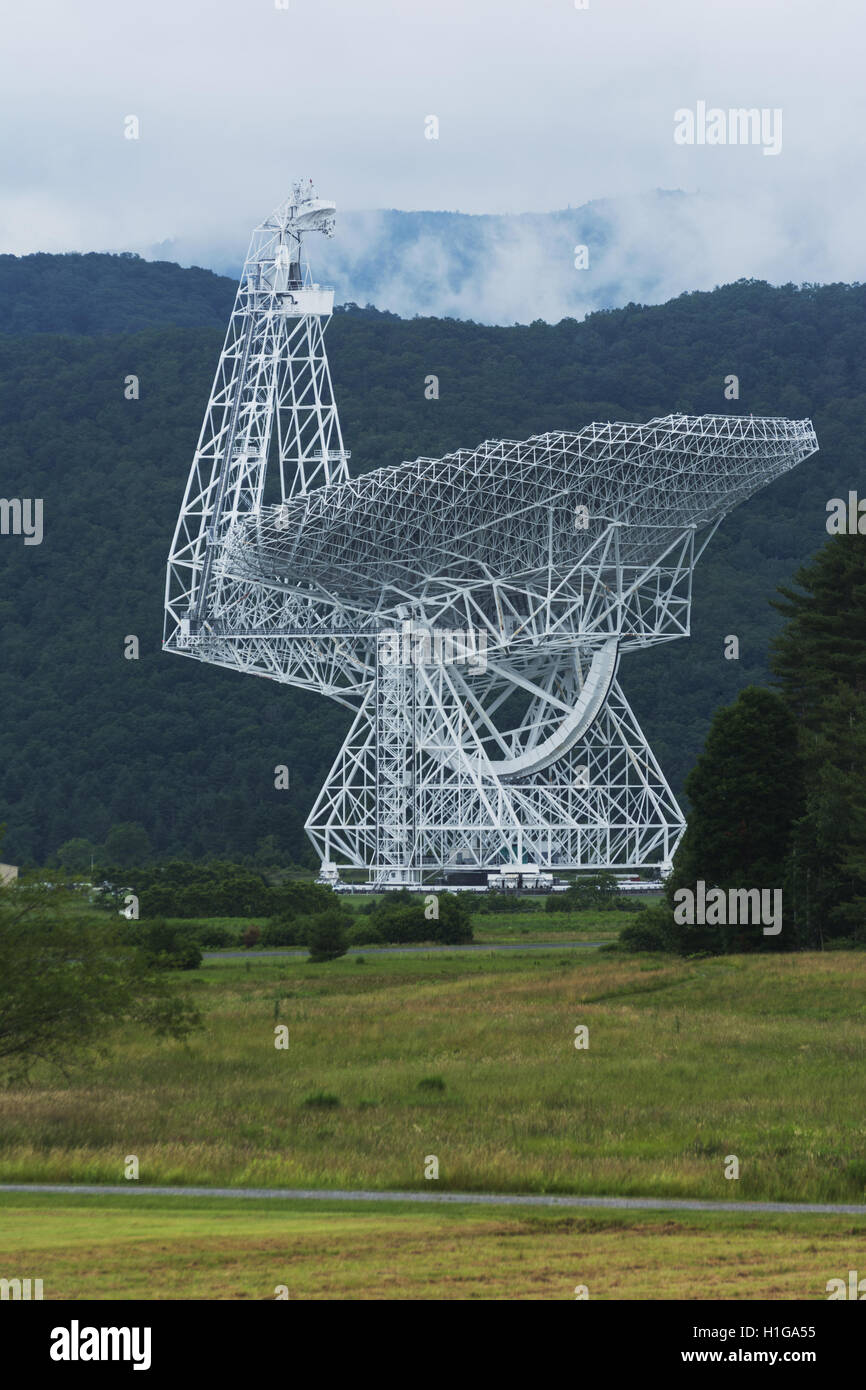 La Virginie de l'Ouest, Green Bank, National Radio Astronomy Observatory Banque D'Images