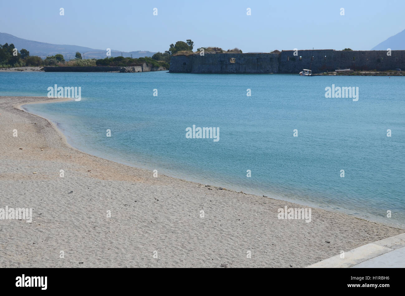 Vacances à l'île de Lefkada incroyable , mer Ionienne , Grèce , Europe . Banque D'Images
