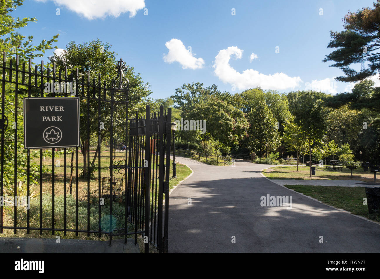 River Park, le Bronx, New York, USA Banque D'Images