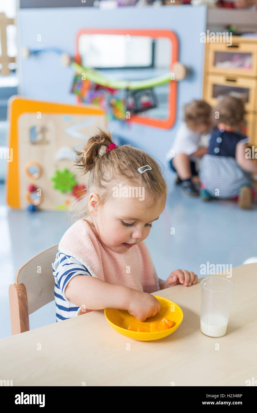 Pouponnière, Angoulême, France. Banque D'Images