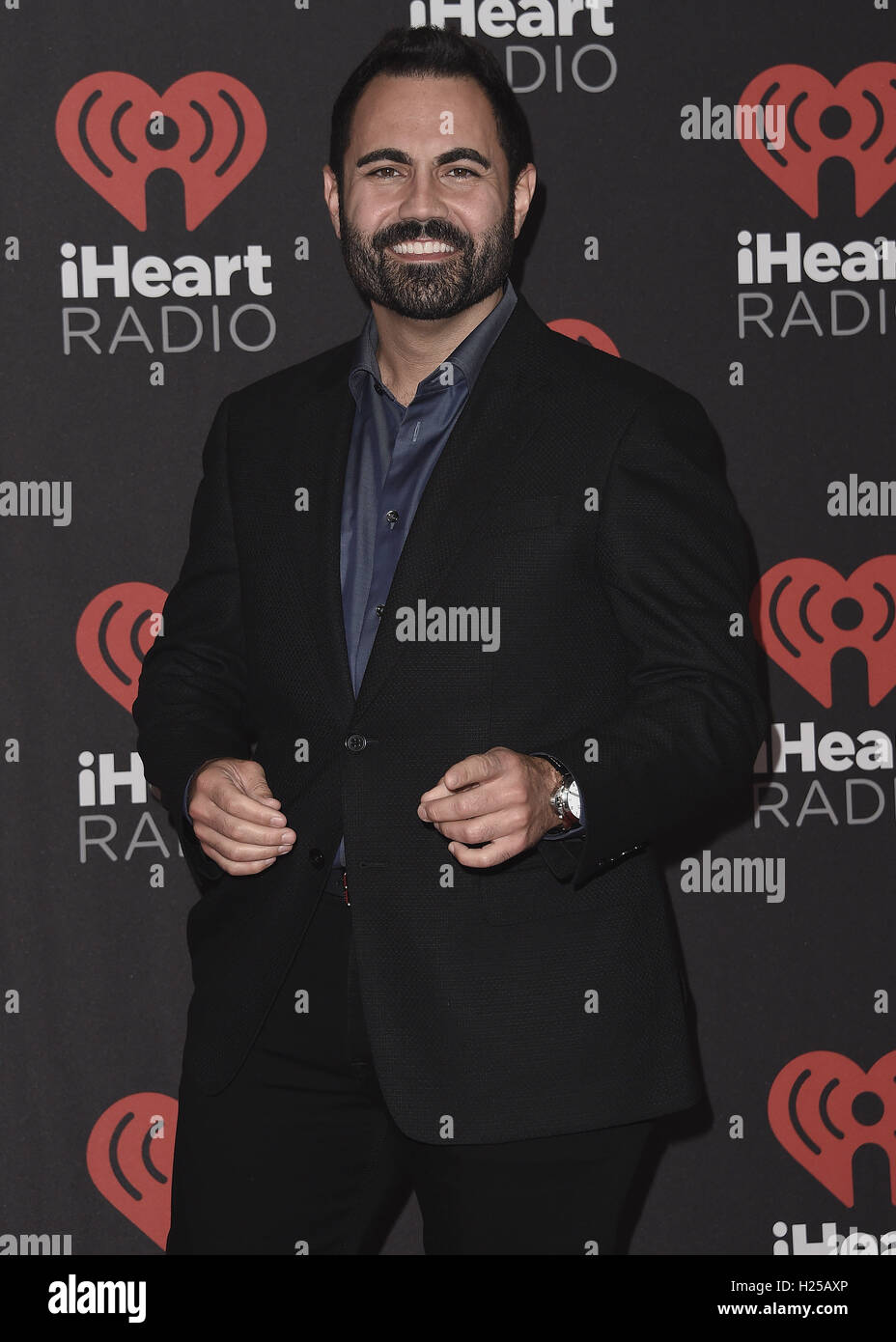 LAS VEGAS, NV - 23 SEPTEMBRE : Enrique Santos à jour 1du 2016 iHeartRadio Music Festival à la T-Mobile Arena le 23 septembre 2016 à Las Vegas, Nevada. Credit : mpi99/MediaPunch Banque D'Images