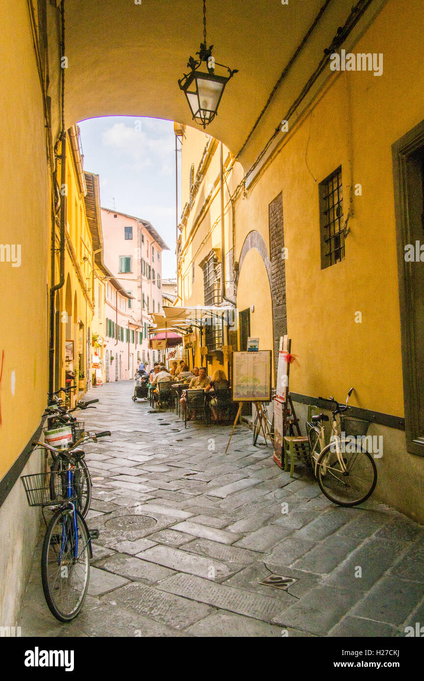 Lucca, Toscane, Italie Banque D'Images