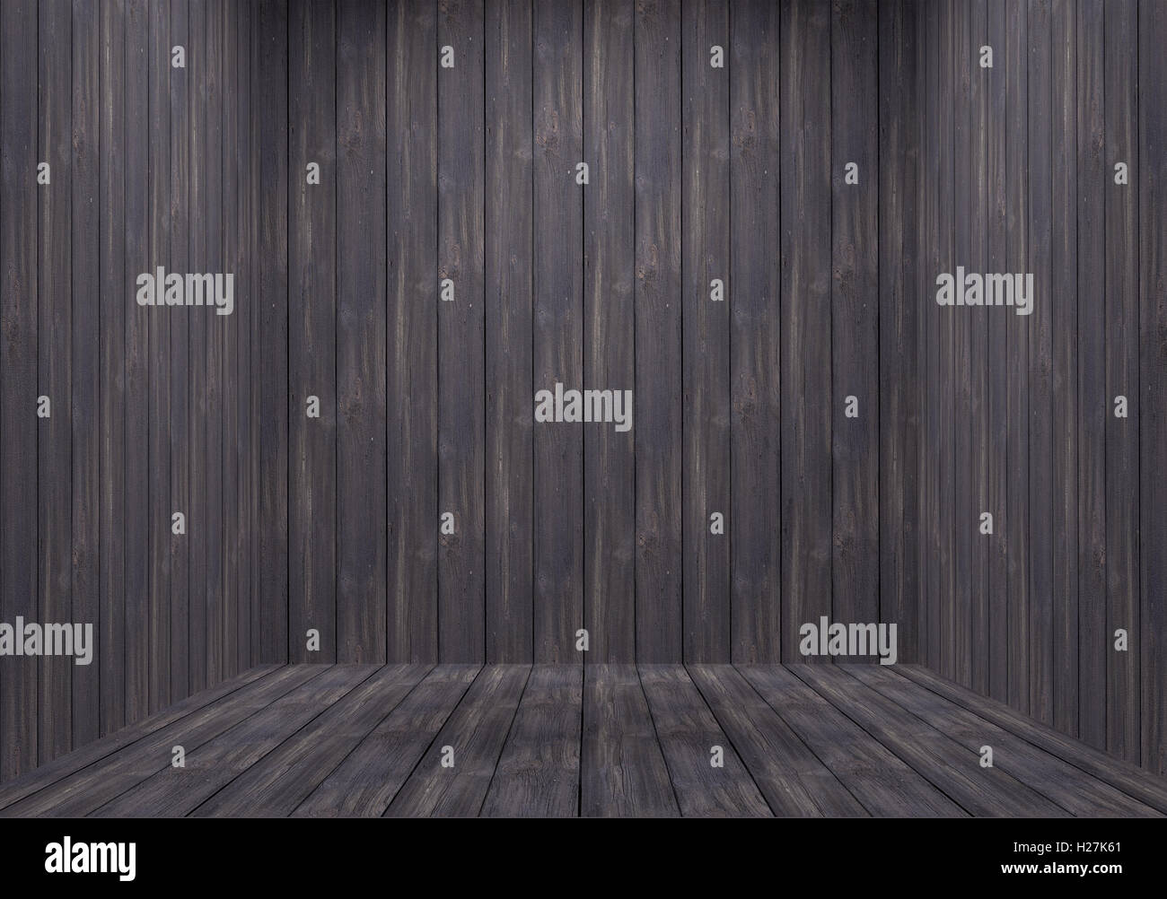 Planche en bois patiné Prix. Cabane à vide. Shanty Chambre d'hôtel Banque D'Images