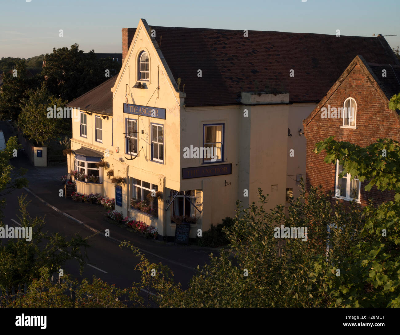 L'Ancre, public house, Test Lane, Redbridge, Southampton, Hampshire, England, UK. Banque D'Images