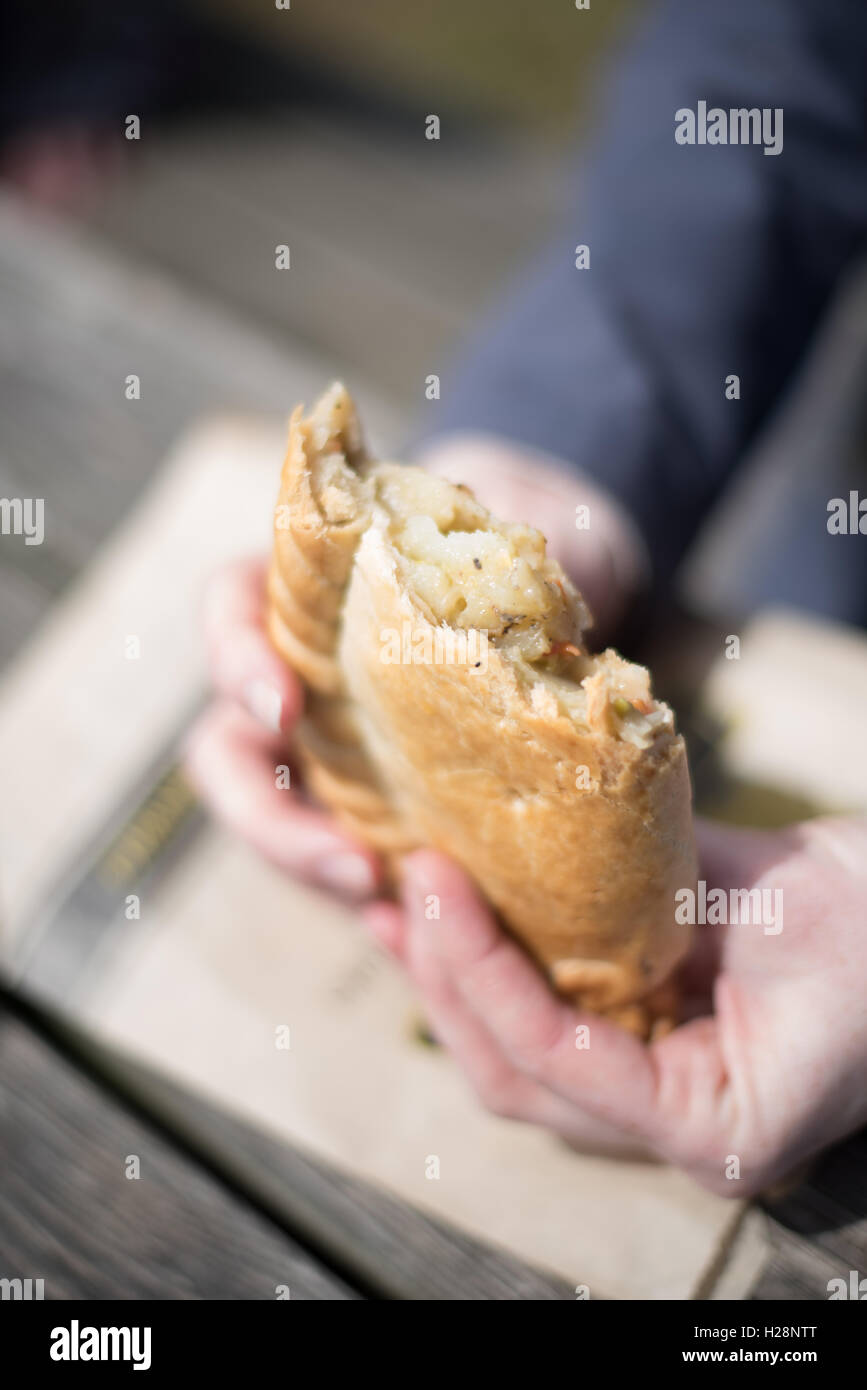 Cornish pasties Banque D'Images