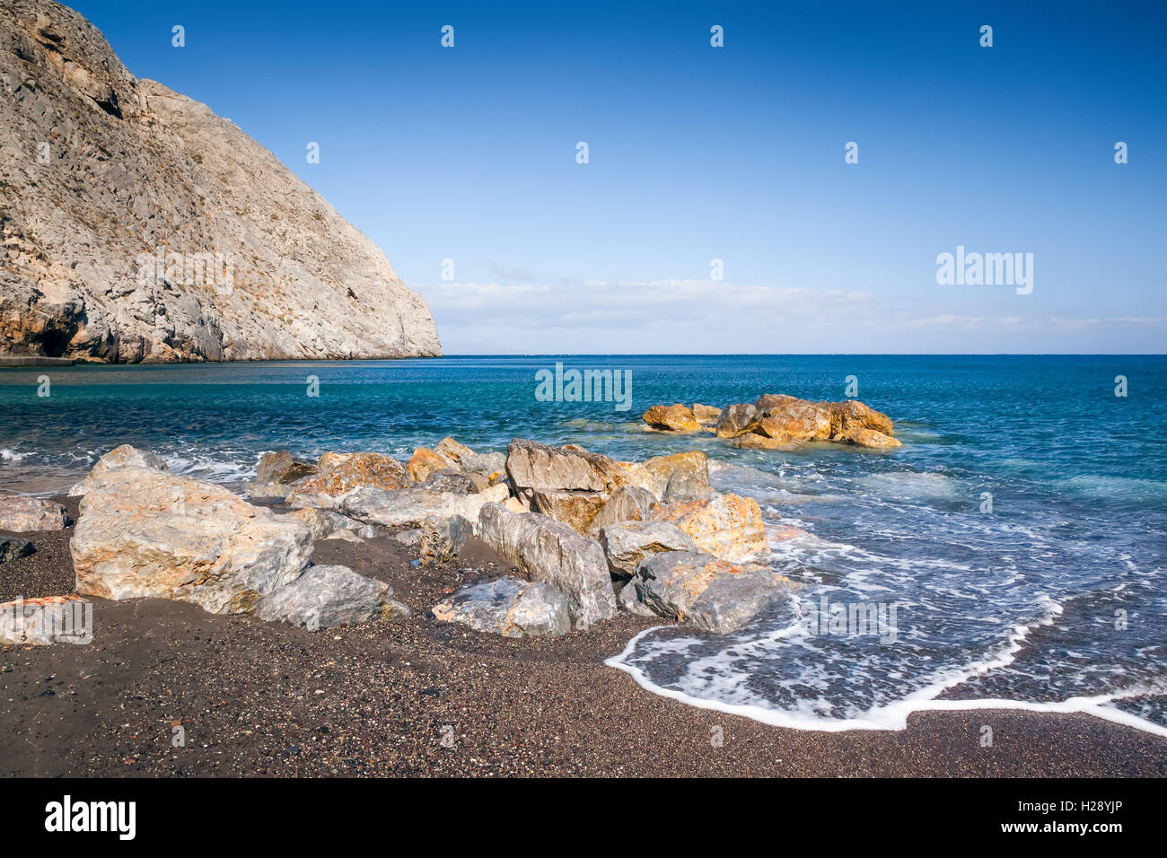 Santorini Grèce Banque D'Images