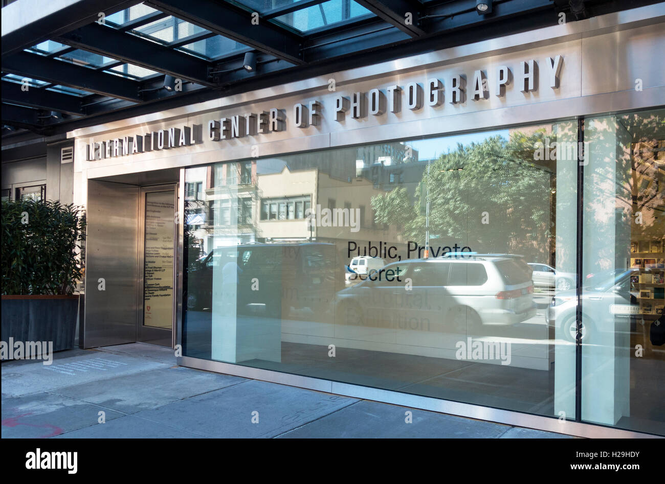 Centre international de la photographie sur le Bowery à New York City Banque D'Images