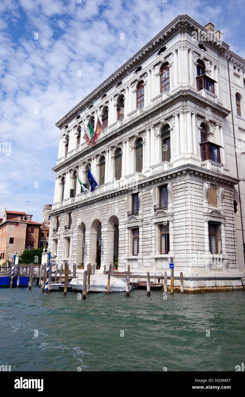 Italie Venise, Palazzo Corner Delle Ca' Granda Banque D'Images