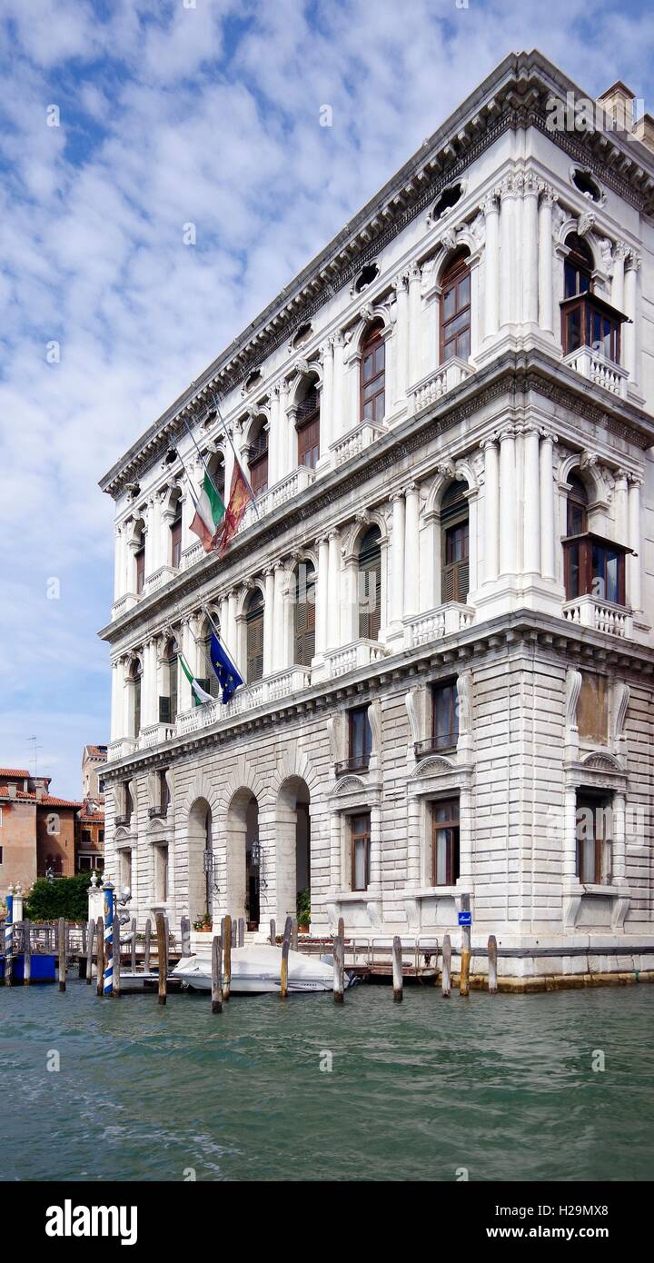 Italie Venise, Palazzo Corner Delle Ca' Granda Banque D'Images