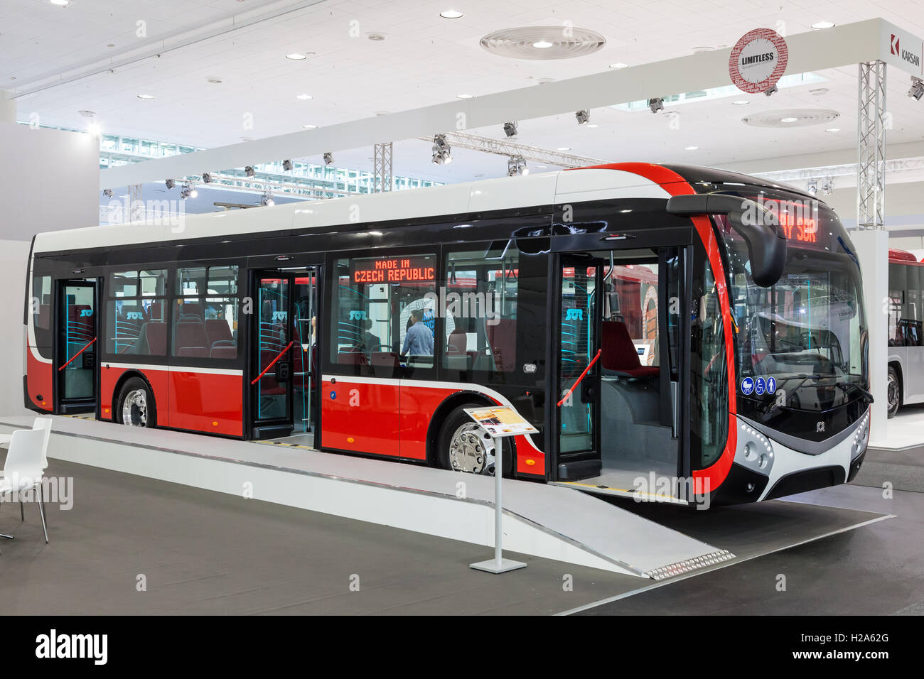 Société tchèque DORS bus Banque D'Images