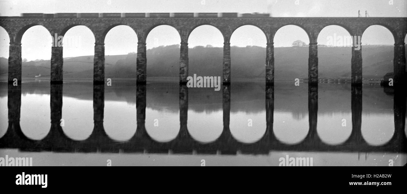 Photographie montrant Berwick-on-Tweed avec viaduc train c1896. Image inédite par George Alfred Haden - Haden meilleur (18 Banque D'Images