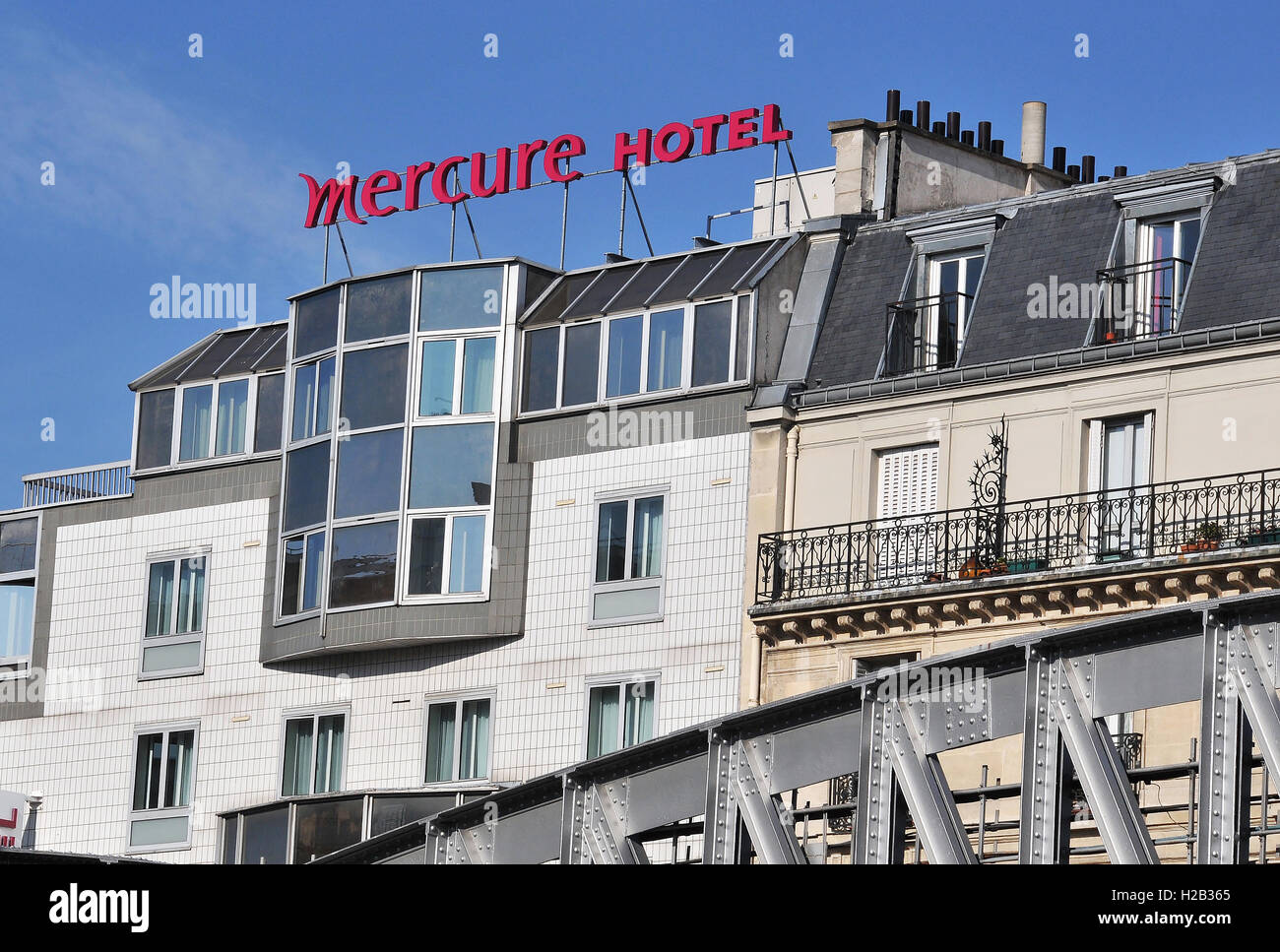 Hôtel Mercure boulevard Vincent Auriol Paris France Banque D'Images