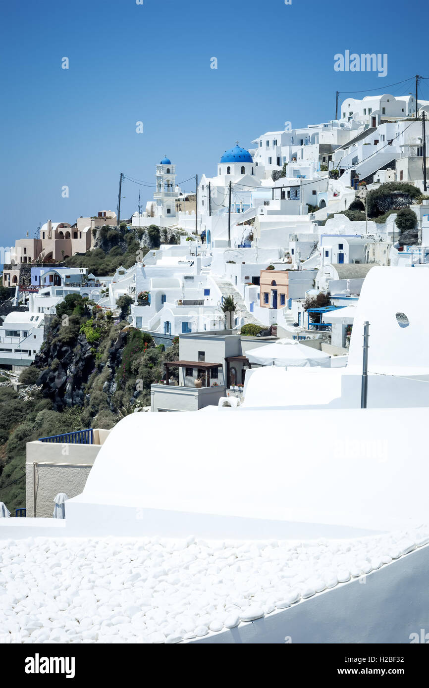 Santorini Grèce Banque D'Images