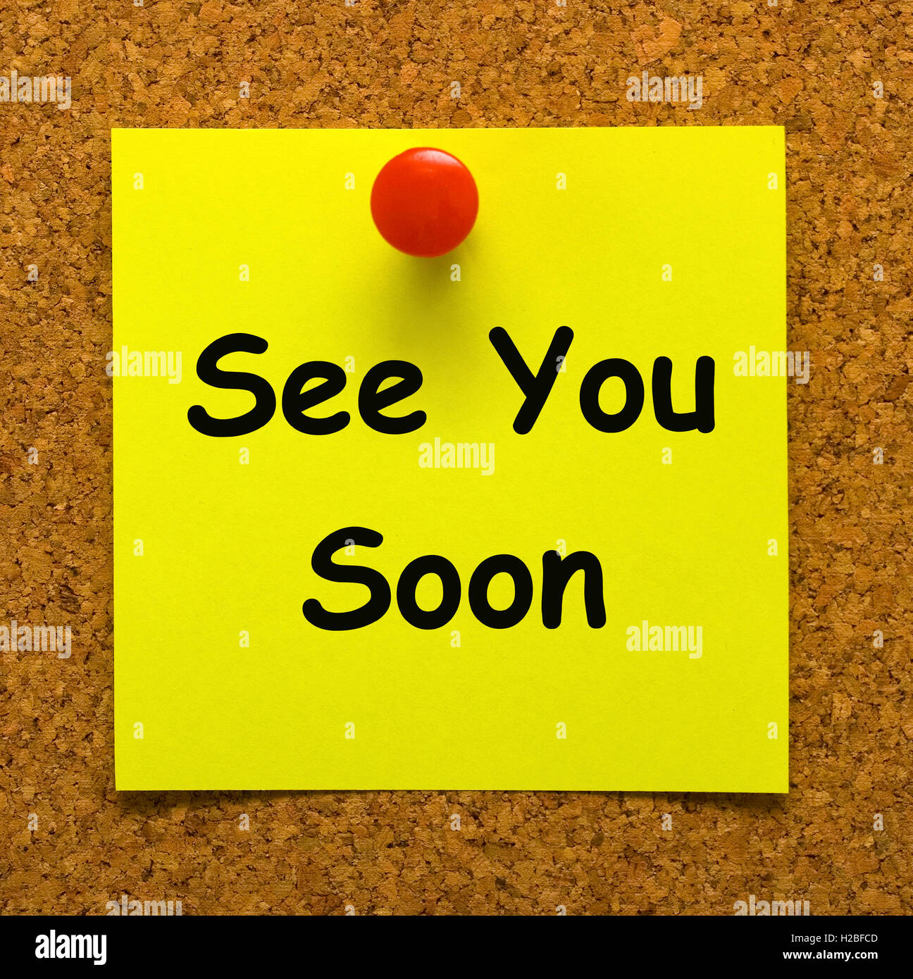 À bientôt, Au revoir ou adieu Banque D'Images