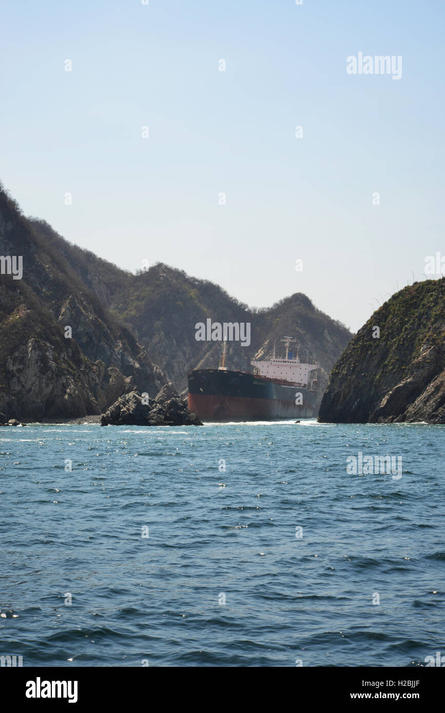 Le Mexique, Jalisco, Barra de Navidad, Los Llanitos Vraquier Banque D'Images