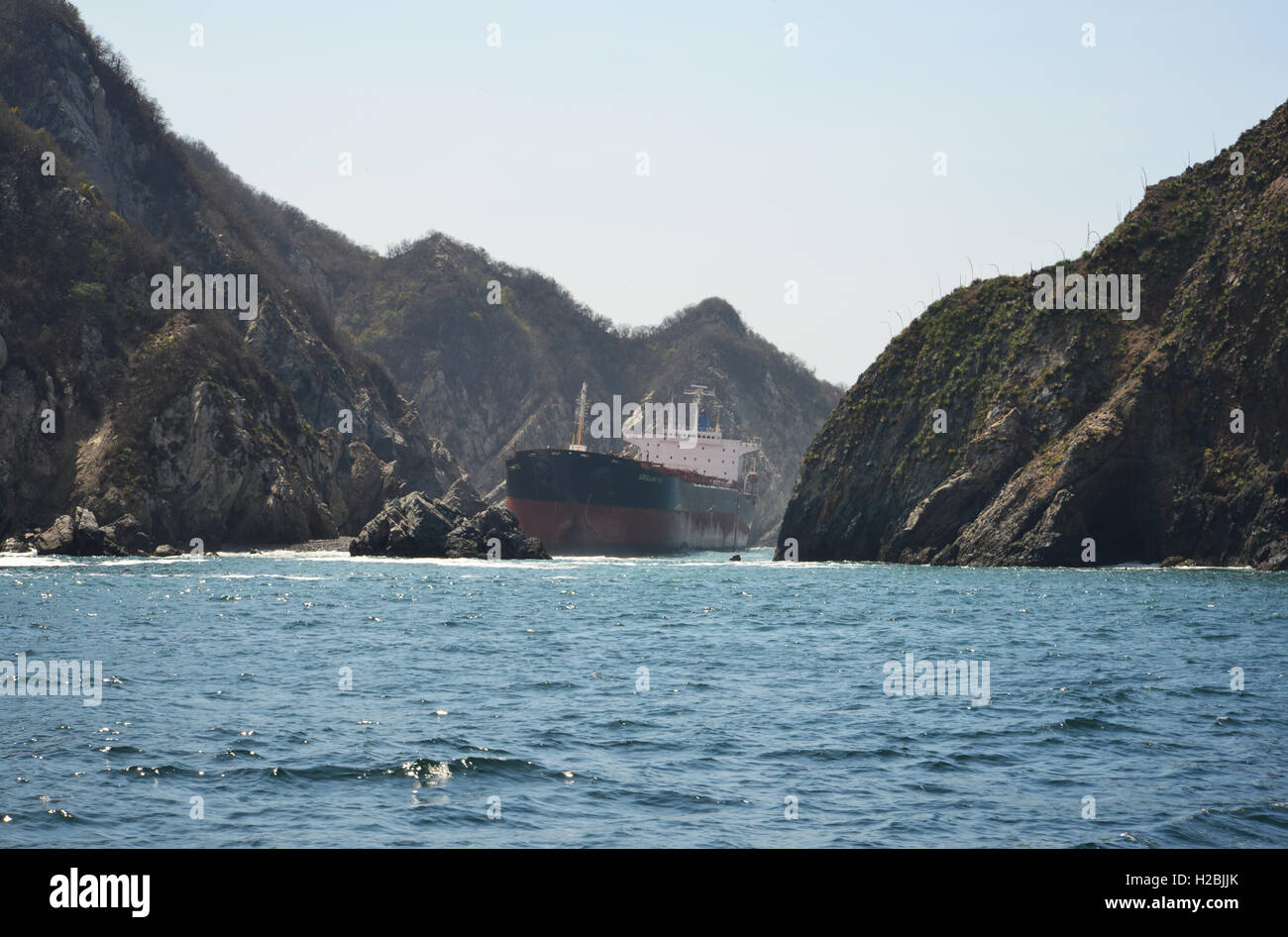 Le Mexique, Jalisco, Barra de Navidad, Los Llanitos Vraquier Banque D'Images