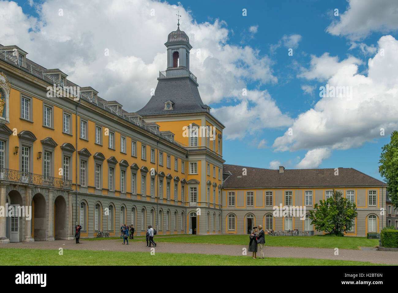 Bâtiment de l'université, Bonn, Rhénanie du Nord-Westphalie, Allemagne Banque D'Images