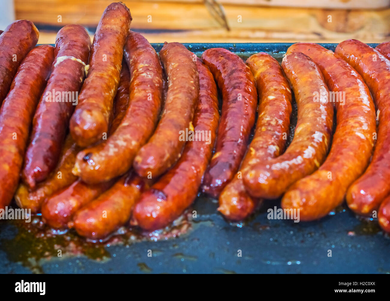 Italie Piémont Turin ' Terra Madre - Salone del Gusto 2016 ' -Slovaquie Sausage Banque D'Images