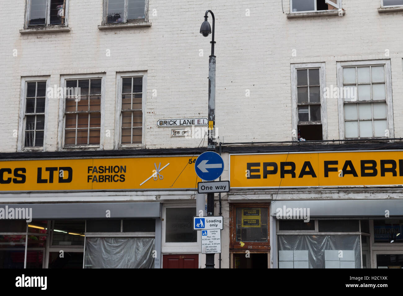 Brick Lane, London Banque D'Images