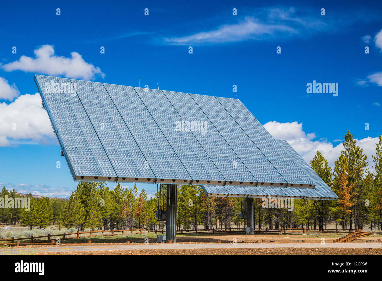 Au 1er Janvier 2020 La Centrale Solaire De Big Sun Panneau solaire géant Banque de photographies et d'images à haute  résolution - Alamy