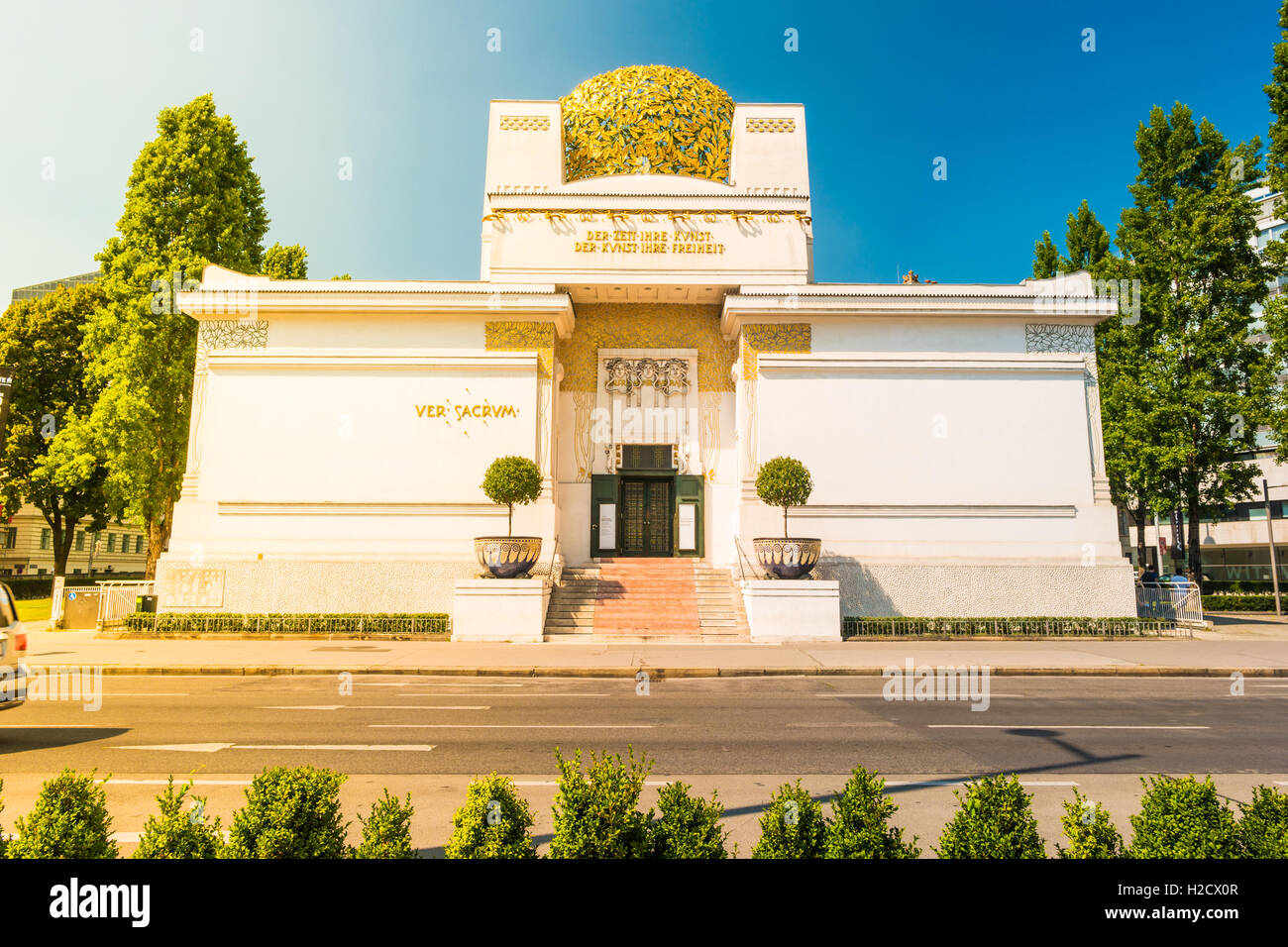 Le bâtiment de la Sécession Banque D'Images