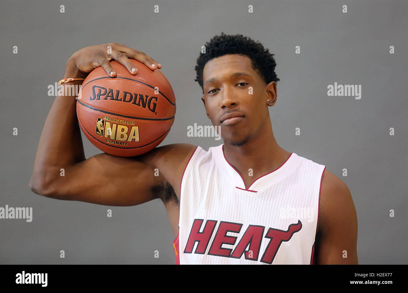 En Floride, aux États-Unis. 26 Sep, 2016. Josh Richardson du Miami Heat pose pour la photo lors de la Journée des médias, la chaleur à l'American Airlines Arena, le 26 septembre 2016. Damon Higgins/Le Palm Beach Post © Damon Higgins/Le Palm Beach Post/ZUMA/Alamy Fil Live News Banque D'Images