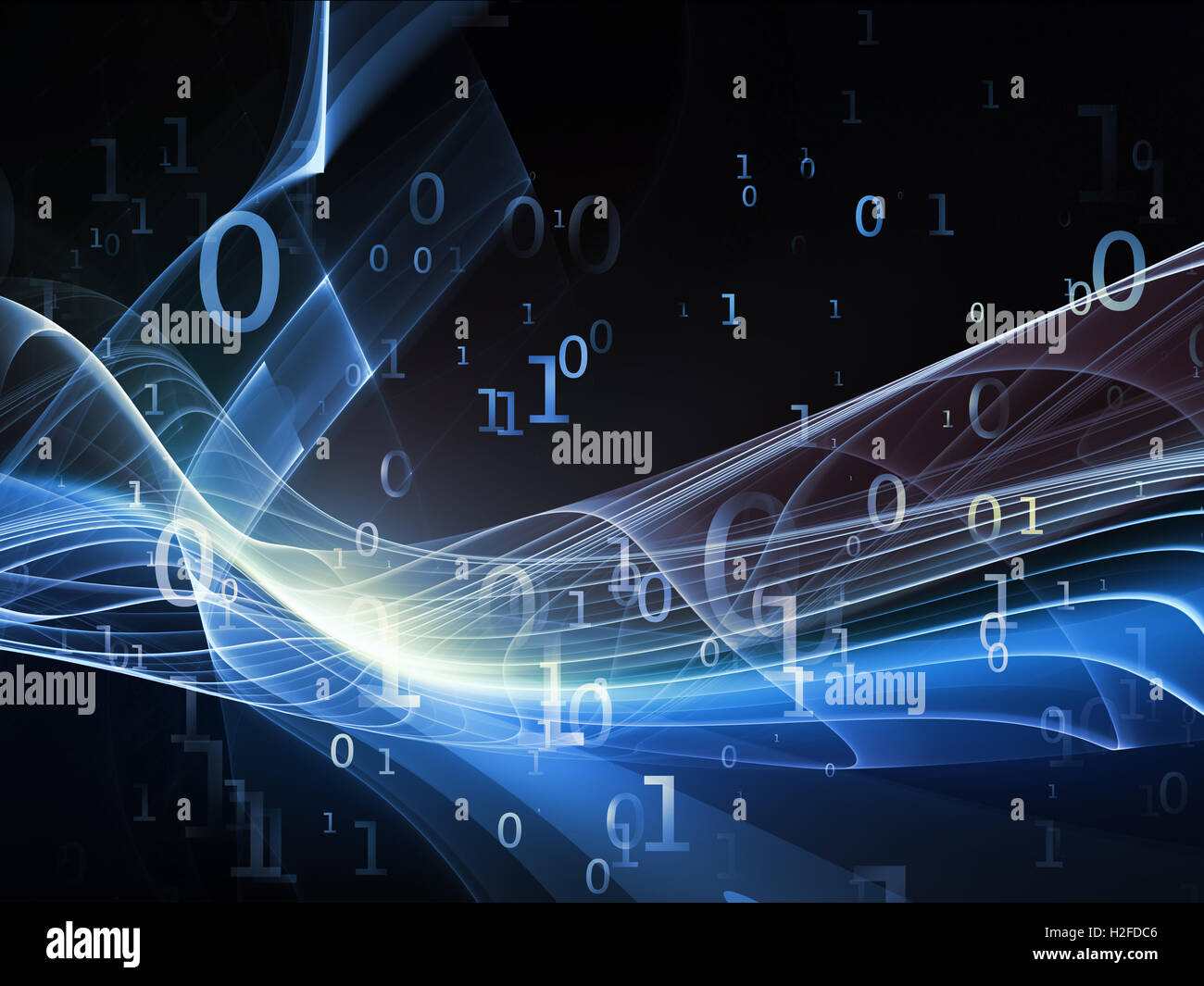 Voyages sur la fractale Realms Banque D'Images