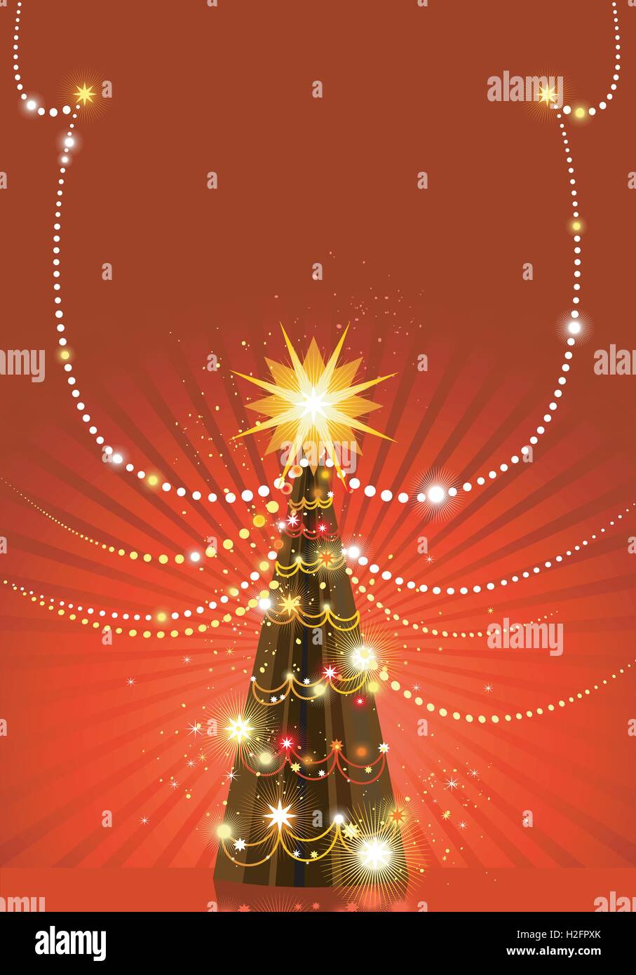 Sapin de Noël Illustration de Vecteur