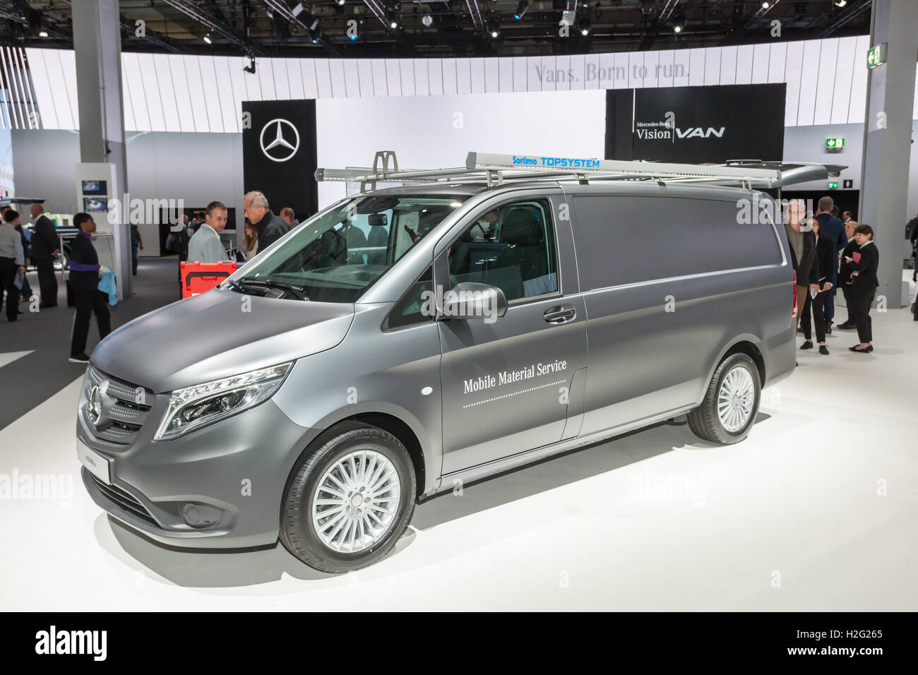 Nouvelle Mercedes Benz Vito van sur l IAA Véhicules utilitaires 2016 Banque D'Images